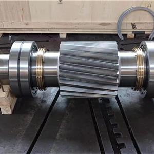 雙驅(qū)半自磨機(jī)齒輪軸