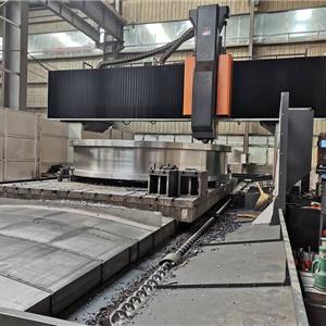 5米數(shù)控龍門銑加工軸承試驗機部件